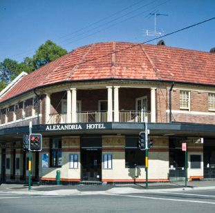 Alexandria Hotel frontage_web