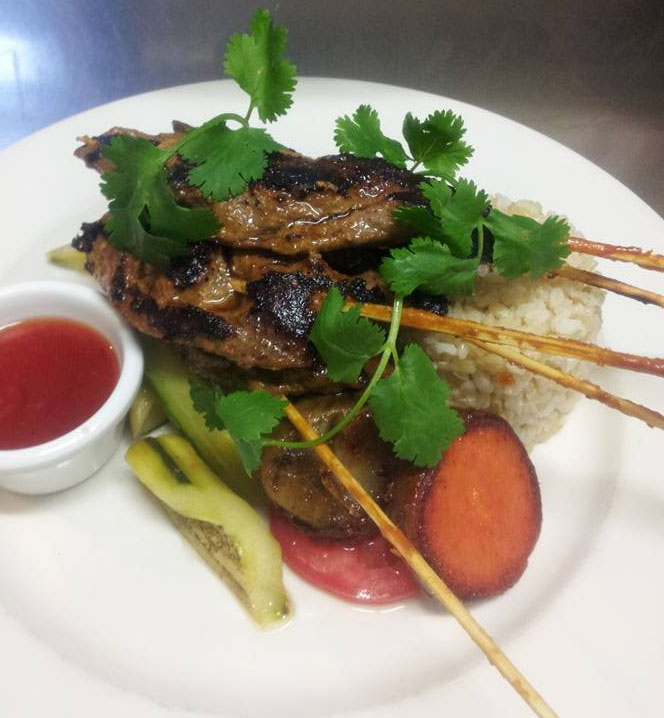 Kangaroo skewers. Image: Facebook