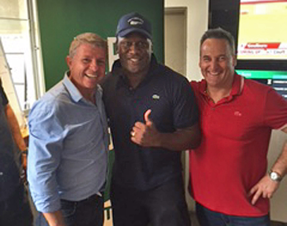 Tim White, Wendel Sailor & Mark Malloy at the Panania Hotel