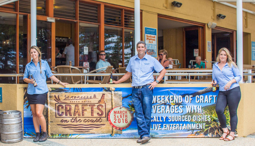L-R: Kahlia Latham, Troy de Luca and Seonaid Arthur 