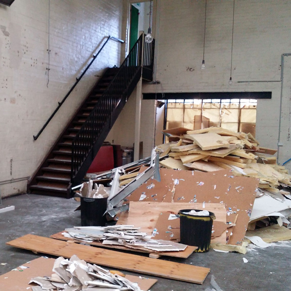 Work in progress on Fitzroy Social